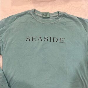 Turquoise Seaside Long Sleeve T Shirt